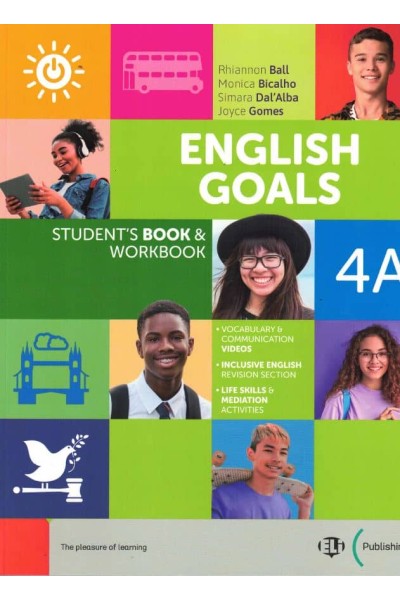 (TCH).ENGLISH GOALS 4A.(SPLIT EDITION B1).(SW+WB)