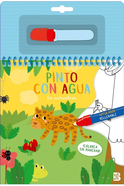 PINTO CON AGUA - LA NATURALEZA