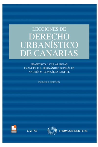LECCIONES DE DERECHO URBANÍSTICO DE CANARIAS (PAPEL + E-BOOK)