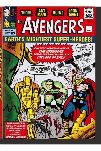 MARVEL COMICS LIBRARY AVENGERS VOL 1 1963 1965