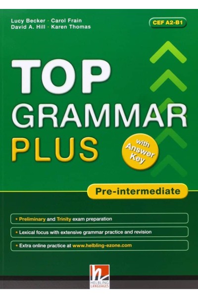 TOP GRAMMAR PLUS PRE-INTERMEDIATE STUDENT'S BOOK WITH ANSWE