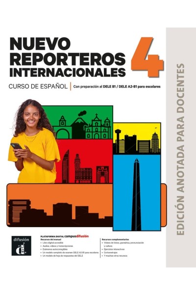 NUEVO REPORTEROS INTERNACIONALES 4 EDICION ANOTADA PARA DO