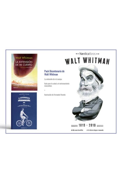 PACK BICENTENARIO WALT WHITMAN