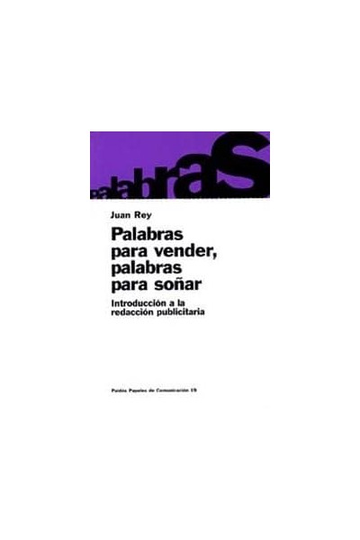 PALABRAS PARA VENDER PALABRAS PARA SOÑAR