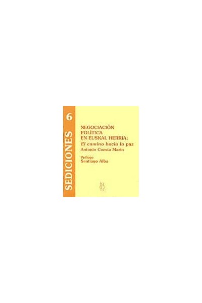 SEDICIONES 6 NEGOCIACION POLITICA EN EUSKADI