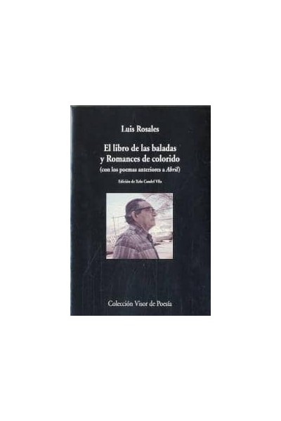 LIBRO DE LAS BALADAS Y ROMANCES DE COLORIDO,EL