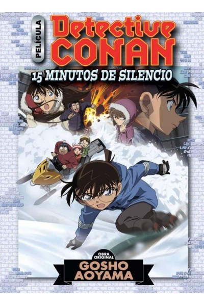 DETECTIVE CONAN ANIME COMIC: QUINCE MINUTOS DE SILENCIO