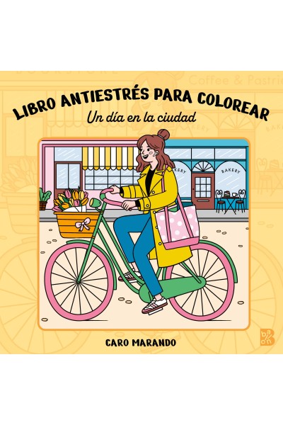 LIBRO ANTIESTRÉS PARA COLOREAR-UN DÍA EN LA CIUDAD