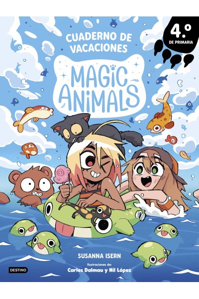 MAGIC ANIMALS. CUADERNO DE VACACIONES. 4º DE PRIMARIA