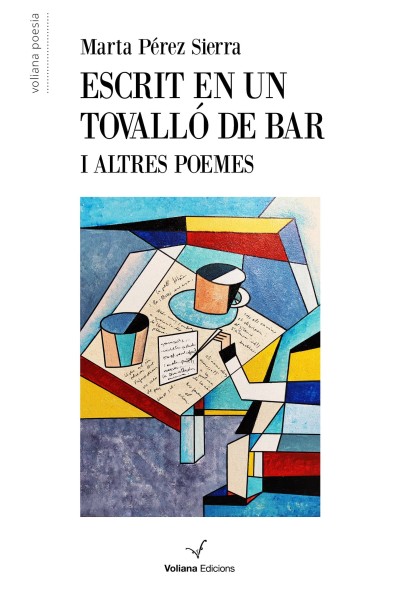 ESCRIT EN UN TOVALLÓ DE BAR