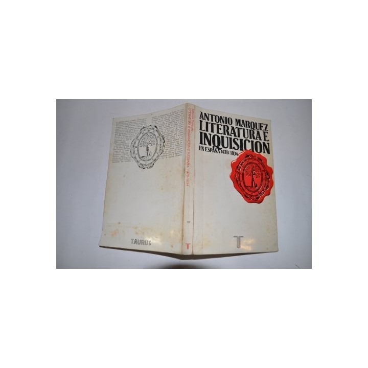 Literatura E Inquisicion En España (1478-1834)