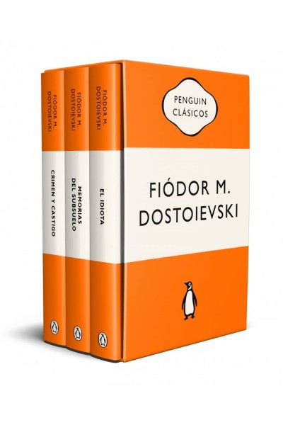 ESTUCHE DOSTOIEVSKI (CONTIENE: CRIMEN Y CASTIGO MEMORIAS DEL SUBSUELO EL IDIOTA)