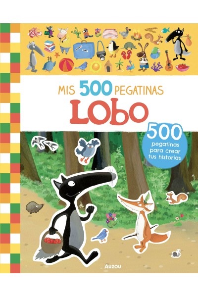 MIS 500 PEGATINAS DE LOBO