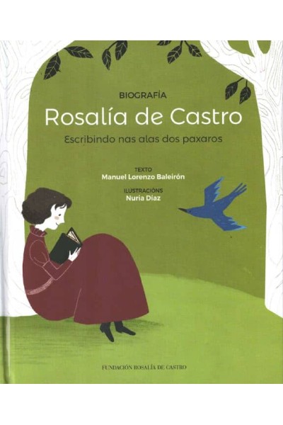 BIOGRAFIA ROSALIA DE CASTRP ESCRIBINDO ALAS DOS PAXAROS