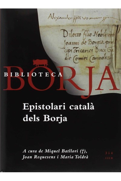 EPISTOLARI CATALA DELS BORJA