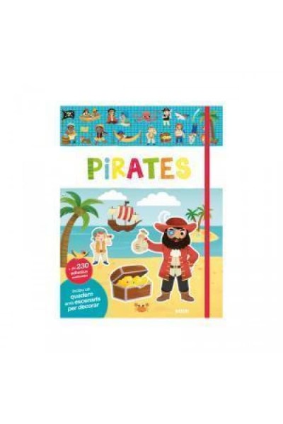 EL MEU PRIMER LLIBRE D'ADHESIUS, PIRATES