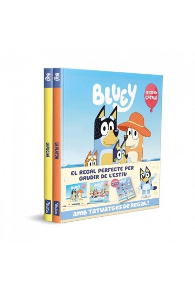 BLUEY. UN CONTE - A LA PLATJA! A LA PISCINA! PACK AMB DOS LLIBRES DE BLUEY PER GAUDIR DE L'ESTIU