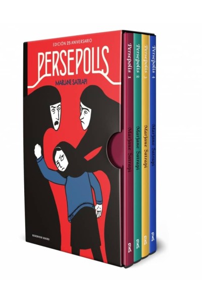 ESTUCHE PERSEPOLIS 4 TÍTULOS