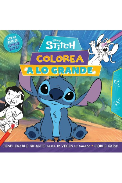 STITCH. ¡COLOREA A LO GRANDE!