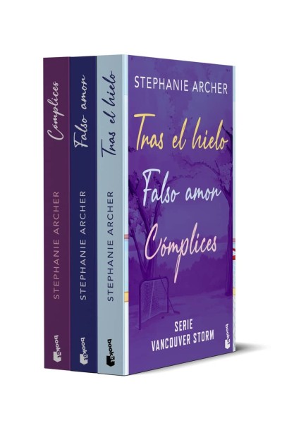 PACK SERIE VANCOUVER (TRAS EL HIELO + FALSO AMOR + COMPLICES)