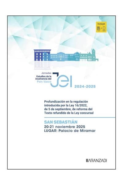 ESTUDIOS DE LA INSOLVENCIA DEL PAÍS VASCO. JORNADAS DONOSTI (20-21 NOVIEMBRE 2025)