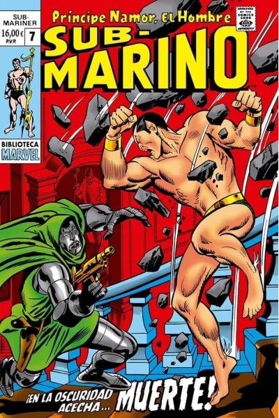 NAMOR, EL HOMBRE SUBMARINO 7 1969- BIB. MARVEL