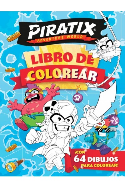PIRATIX. ACTIVIDADES - LIBRO DE COLOREAR