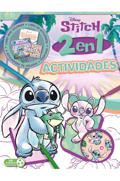 STITCH. ACTIVIDADES 2 EN 1
