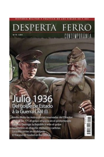 JULIO 1936:DEL GOLPE ESTADO A LA GUERRA CIVIL