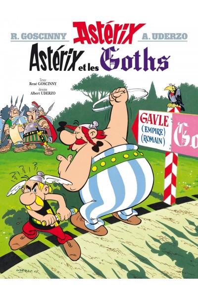 3.ASTERIX ET LES GOTHS (FRANCES).CARTONE