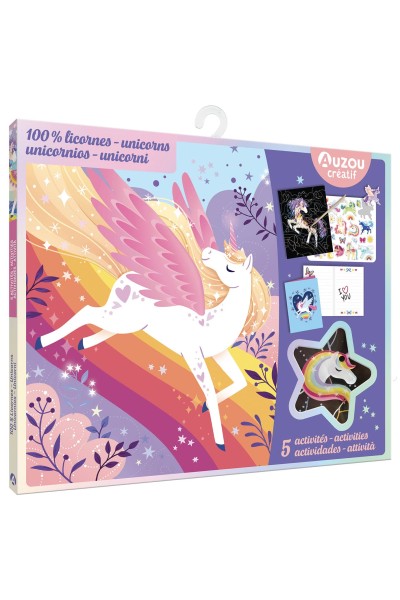 UNICORNIOS ARCOIRIS. ESTUCHE DE ARTISTA