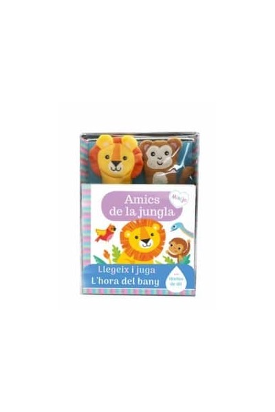 LLIBRE BANY AMICS JUNGLA LLEGEIX Y JUGA