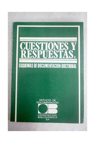 Cuestiones y respuestas (Esquemas de Documentación Doctrinal)