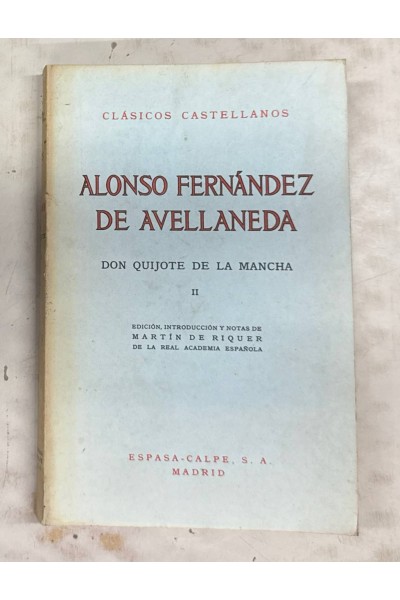DON QUIJOTE DE LA MANCHA II