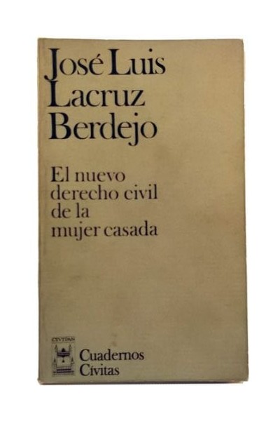 El nuevo derecho civil de la mujer casada