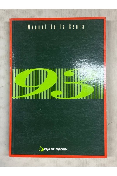 MANUAL DE LA RENTA - Caja de Madrid