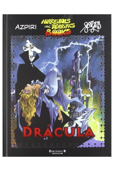 Horreibol and terrifics books. Drácula