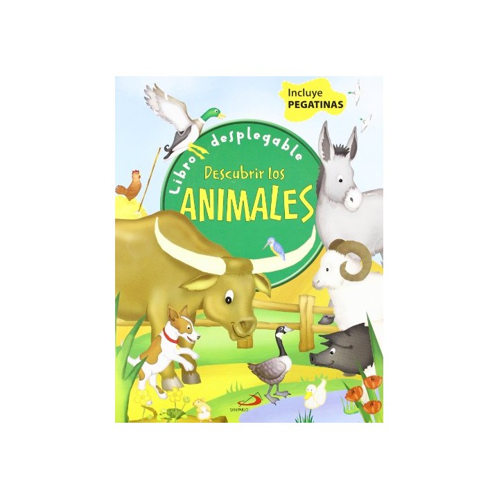 Descubrir Los Animales: Libro Desplegable