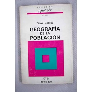 Geografía de la Población