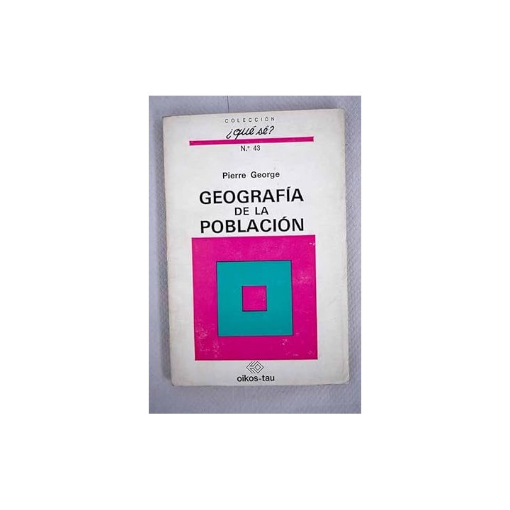Geografía de la Población
