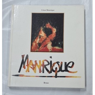 MANRIQUE (Dedicatoria y firma autógrafa de César Manrique)