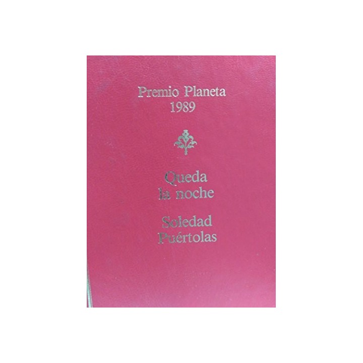 Queda La Noche (Dedicatoria y firma autógrafa de la autora)