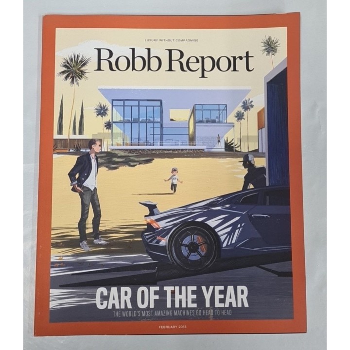 Robb Report. Luxury Without Compromise, February 2018:  Car of the Year